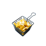 Cartofi prăjiți cu telemea rasă