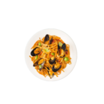 Spaghete cu fructe de mare